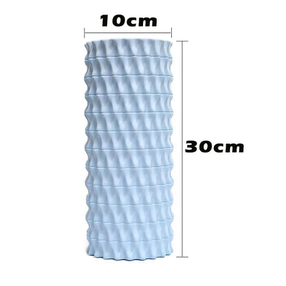 EVA Fitness Yoga Column Gym Foam Therapy Roller Exercise Massage Roller for Physical Therapy and Muscle Medium Density