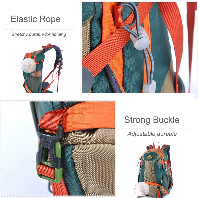 Travel Hiking Backpack Sports Cycling Camping Backpack Rucksack Men Mountaineering Trekking Duffle Bagpack 900D 30L Men Women